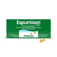 ESPUMISAN Perlen 40 mg Weichkapseln - 25St - Blähungen & Krämpfe