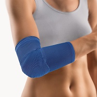 BORT KubiTal Ellenbogen-Polster-Bandage XS blau - 1St