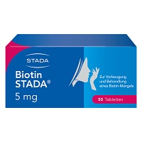 BIOTIN STADA 5 mg Tabletten - 50St - Biotin
