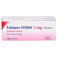 FOLSÄURE STADA 5 mg Tabletten - 100St - Folsäure