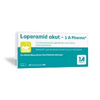 LOPERAMID akut-1A Pharma Hartkapseln - 10St - Durchfallmittel