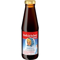 RABENHORST Rotbäckchen Mama Eisen+ Saft - 450ml - Nahrungsergänzung
