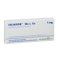 ISCADOR Qu c.Cu 1 mg Injektionslösung - 7X1ml