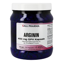 ARGININ 400 mg GPH Kapseln - 750St