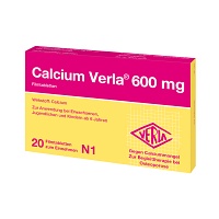 CALCIUM VERLA 600 mg Filmtabletten - 20St