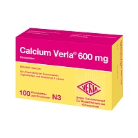 CALCIUM VERLA 600 mg Filmtabletten - 100St - Calcium