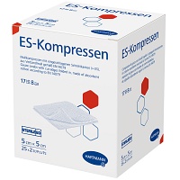 ES-KOMPRESSEN steril 5x5 cm 8fach - 25X2St - Erste Hilfe bei Kindern