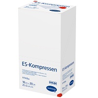 ES-KOMPRESSEN steril 10x20 cm 8fach - 25X2St - Wundbehandlung
