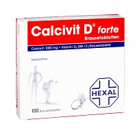 CALCIVIT D forte Brausetabletten - 100St - Für Haut, Haare & Knochen