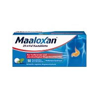 MAALOXAN 25 mVal Kautabletten - 50St - Saurer Magen
