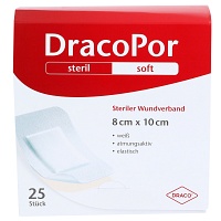 DRACOPOR Wundverband 8x10 cm steril - 25St