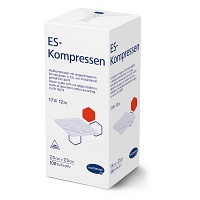 ES-KOMPRESSEN unsteril 7,5x7,5 cm 12fach - 100St