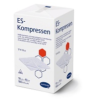 ES-KOMPRESSEN unsteril 10x10 cm 12fach - 100St