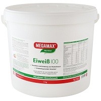 EIWEISS 100 Himbeer Quark Megamax Pulver - 5000g