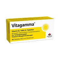 VITAGAMMA Vitamin D3 1.000 I.E. Tabletten - 50St - Vitamine
