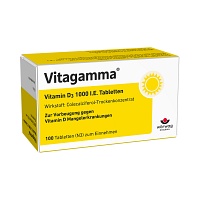 VITAGAMMA Vitamin D3 1.000 I.E. Tabletten - 100St - Vitamine