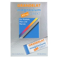 MAGNESIUM DIREKT 400 mg Grandelat Pulver - 40St - Magnesium