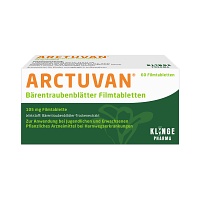 ARCTUVAN Bärentrauben Filmtabletten - 60St - Niere & Blase