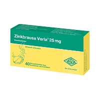 ZINKBRAUSE Verla 25 mg Brausetabletten - 40St - Selen & Zink