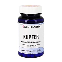 KUPFER 1 mg GPH Kapseln - 30St