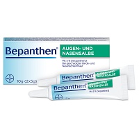 BEPANTHEN Augen- und Nasensalbe - 10g - Für die Wohlfühlnase