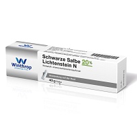 SCHWARZE SALBE 20% Lichtenstein N - 40g - Entzündungen