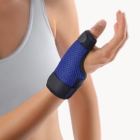 BORT Soft Daumenschiene lang S blau - 1St