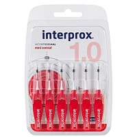 INTERPROX reg miniconical rot Interdentalb.Blis. - 6St
