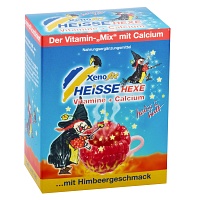 XENOFIT heiße Hexe Himbeere Granulat Beutel - 10X9g - Vitamingetränke