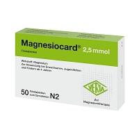 MAGNESIOCARD 2,5 mmol Filmtabletten - 50St - Magnesium