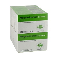 MAGNESIOCARD 2,5 mmol Filmtabletten - 10X100St