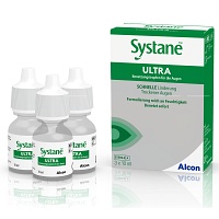 SYSTANE ULTRA Benetzungstropfen für die Augen - 3X10ml - Gegen trockene Augen