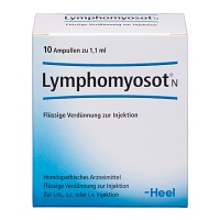 LYMPHOMYOSOT N Ampullen - 10St - Grippaler Infekt