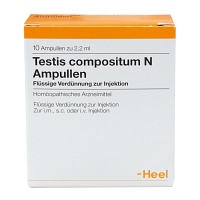 TESTIS COMPOSITUM N Ampullen - 10St - Heel