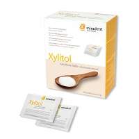 MIRADENT Xylitol Zuckerersatz Pulver Sachets - 100X4g