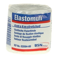 ELASTOMULL 4 cmx4 m elast.Fixierb.2094 - 1St - Mullbinden & Elastische Binden
