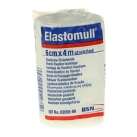 ELASTOMULL 6 cmx4 m elast.Fixierb.2095 - 1St - Mullbinden & Elastische Binden