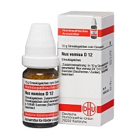 NUX VOMICA D 12 Globuli - 10g - L - N