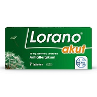 LORANO akut Tabletten - 7St - Allergie allgemein