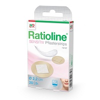 RATIOLINE sensitive Pflasterstrips rund - 20St - Pflasterstrips