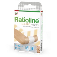 RATIOLINE elastic Wundschnellverband 6 cmx1 m - 1St - Wundbehandlung