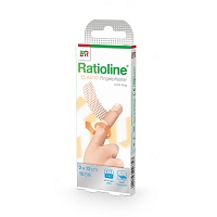 RATIOLINE elastic Fingerverband 2x12 cm - 10St - Fixierpflaster