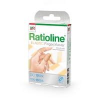 RATIOLINE elastic Fingerspezialverb.in 2 Größen - 20St - Pflasterstrips