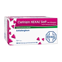 CETIRIZIN HEXAL Saft bei Allergien - 150ml - Allergie allgemein