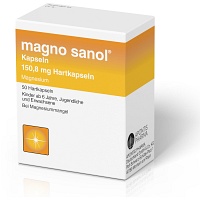 MAGNO SANOL Kapseln - 50St - Magnesium