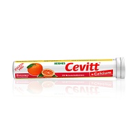 HERMES Cevitt+Calcium Blutorange Brausetabletten - 20St