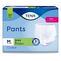 TENA PANTS Discreet M bei Inkontinenz - 12St - Einweg & Windelhosen