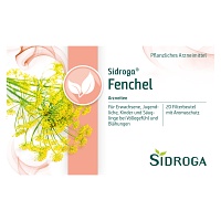 SIDROGA Fenchel Tee Filterbeutel - 20X2.0g - Heilkräutertees