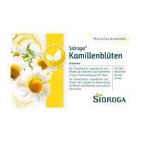 SIDROGA Kamillenblüten Tee Filterbeutel - 20X1.5g - Heilkräutertees