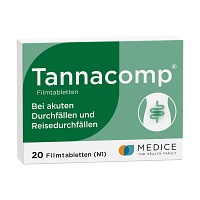 TANNACOMP Filmtabletten - 20St - Durchfallmittel